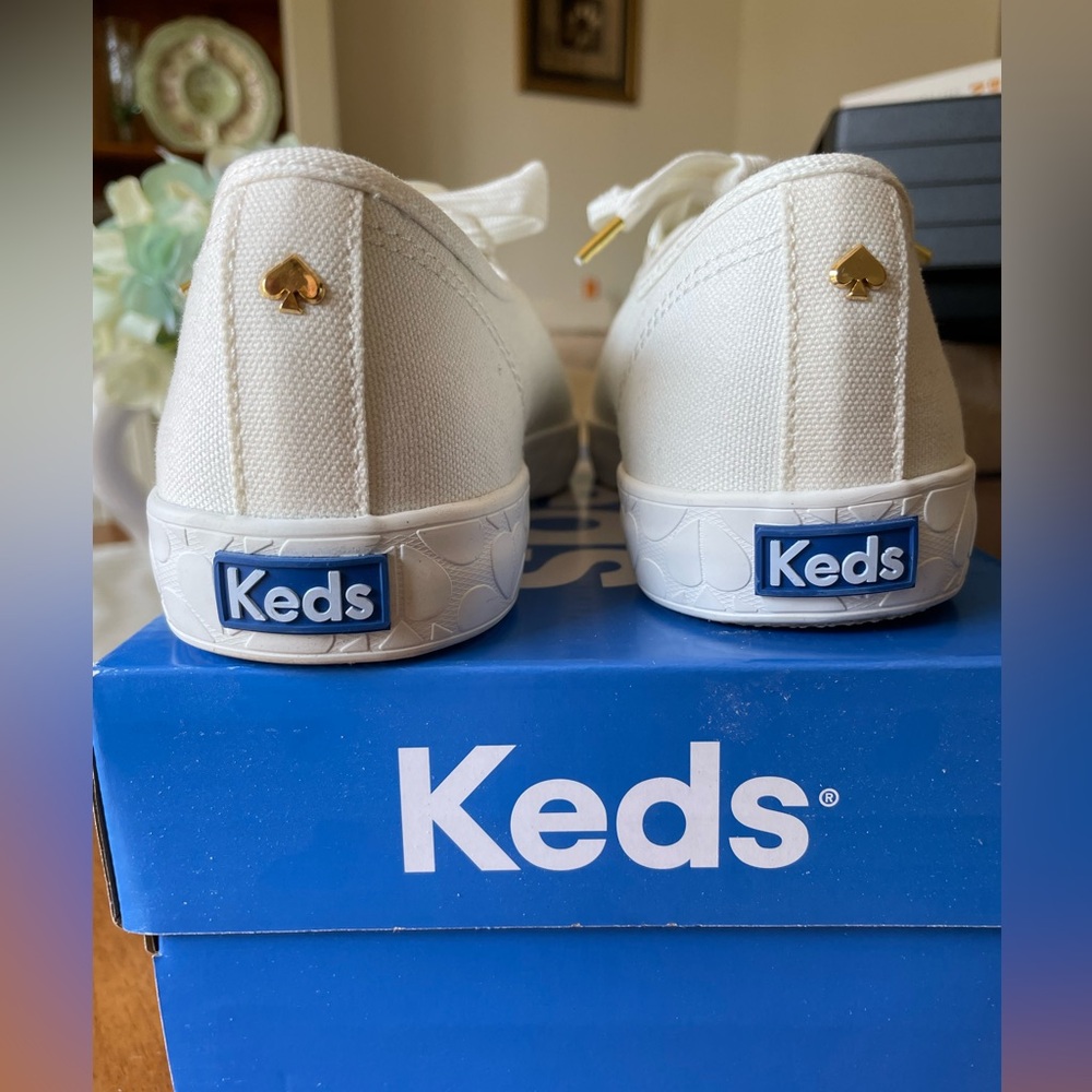 Keds for Kate ♠️ Spade Canvas Sneakers - Picture 3 of 7